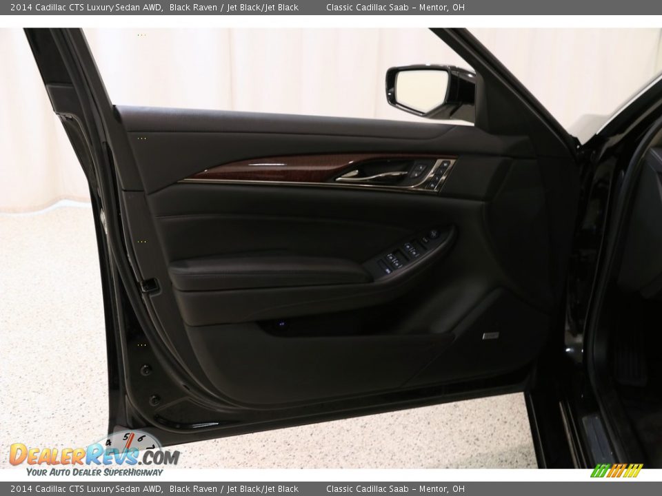 2014 Cadillac CTS Luxury Sedan AWD Black Raven / Jet Black/Jet Black Photo #4