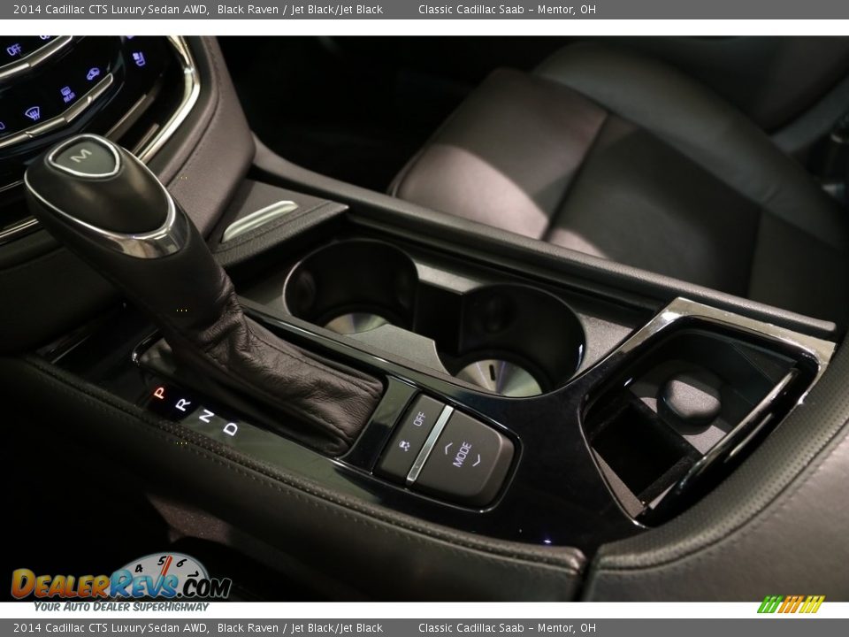 2014 Cadillac CTS Luxury Sedan AWD Black Raven / Jet Black/Jet Black Photo #16