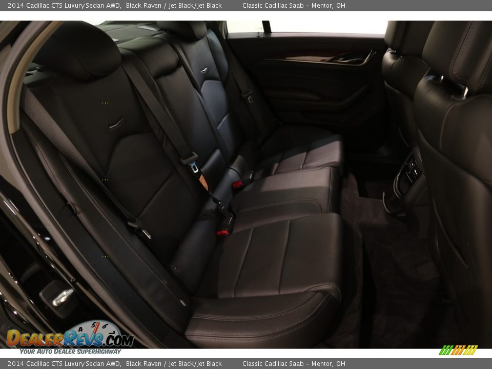 2014 Cadillac CTS Luxury Sedan AWD Black Raven / Jet Black/Jet Black Photo #18