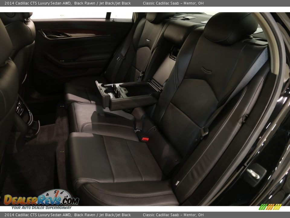 2014 Cadillac CTS Luxury Sedan AWD Black Raven / Jet Black/Jet Black Photo #21