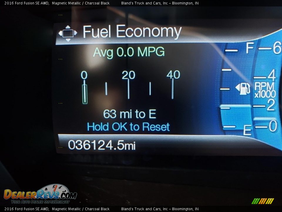 2016 Ford Fusion SE AWD Magnetic Metallic / Charcoal Black Photo #18