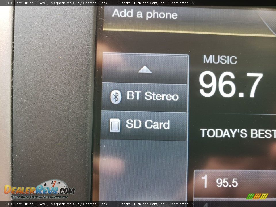 2016 Ford Fusion SE AWD Magnetic Metallic / Charcoal Black Photo #23