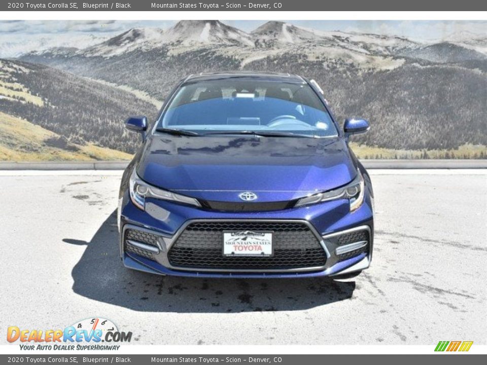 2020 Toyota Corolla SE Blueprint / Black Photo #2