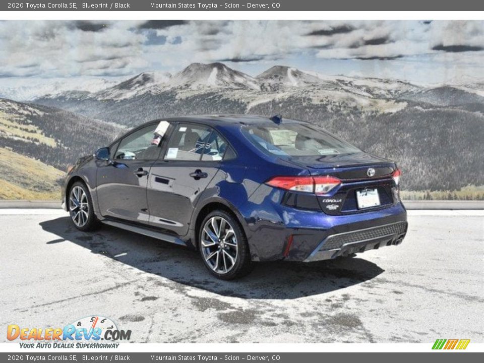 2020 Toyota Corolla SE Blueprint / Black Photo #3