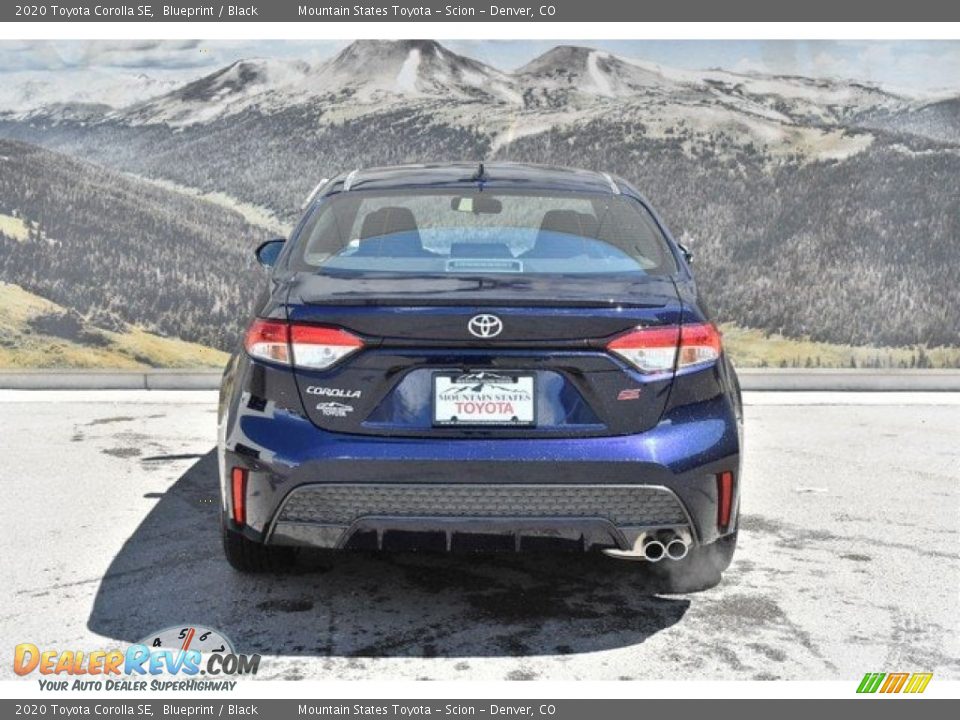 2020 Toyota Corolla SE Blueprint / Black Photo #4