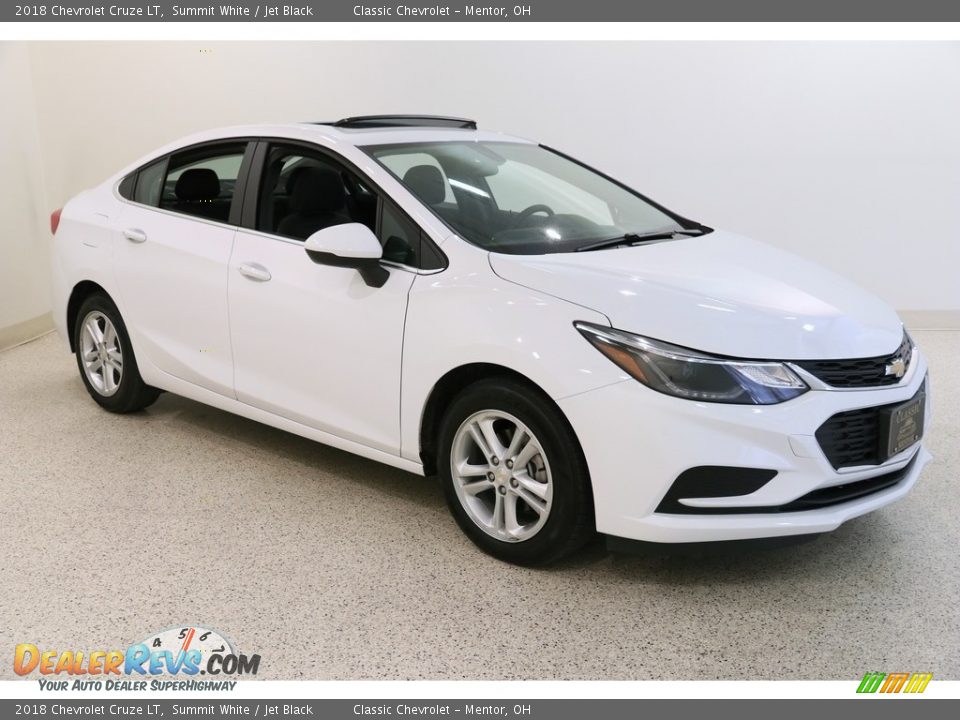 2018 Chevrolet Cruze LT Summit White / Jet Black Photo #1