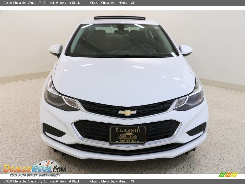 2018 Chevrolet Cruze LT Summit White / Jet Black Photo #2
