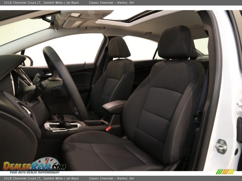 2018 Chevrolet Cruze LT Summit White / Jet Black Photo #5