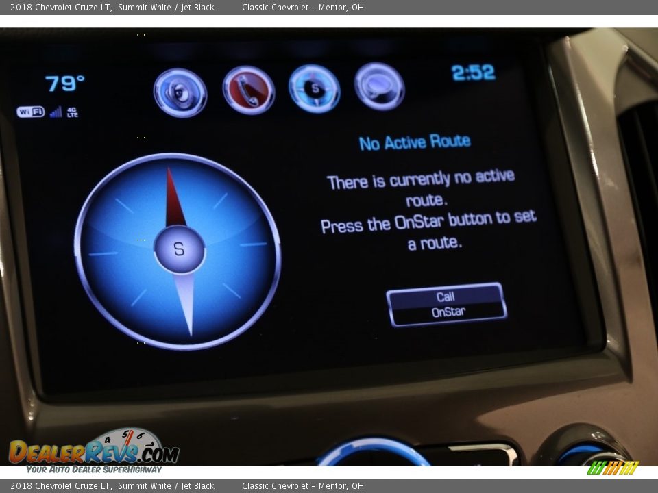 2018 Chevrolet Cruze LT Summit White / Jet Black Photo #13