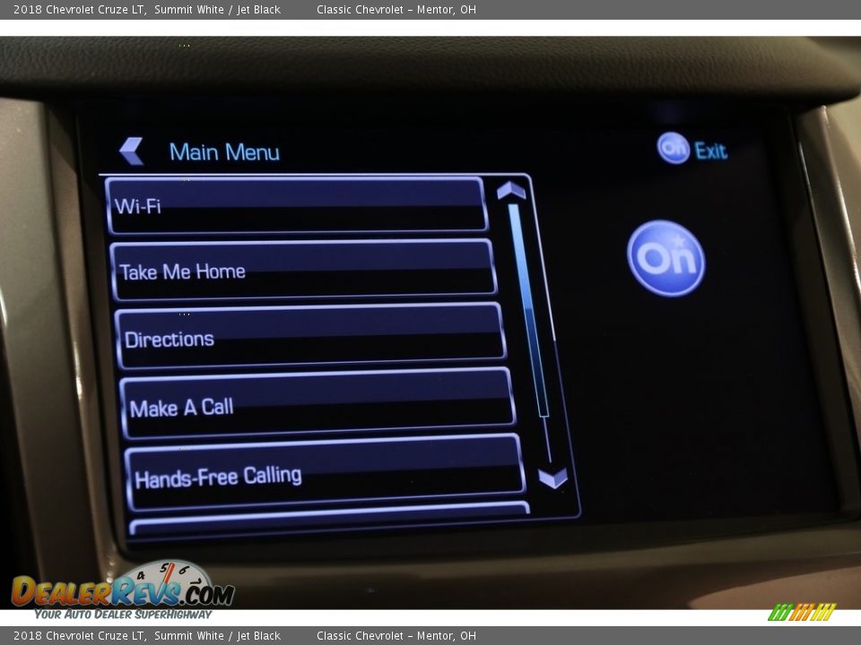 2018 Chevrolet Cruze LT Summit White / Jet Black Photo #15