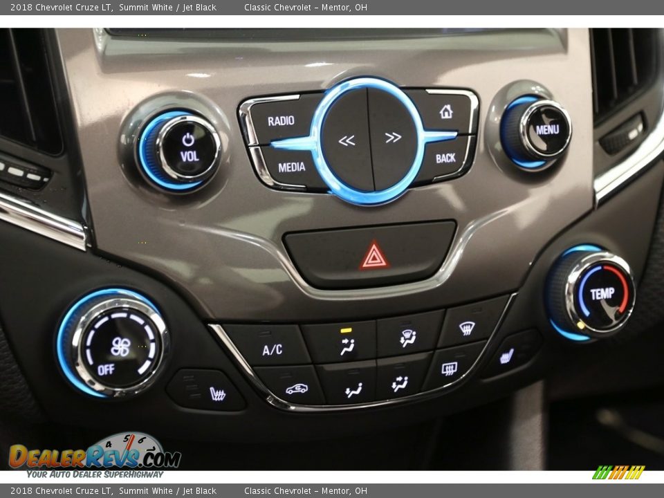 2018 Chevrolet Cruze LT Summit White / Jet Black Photo #20
