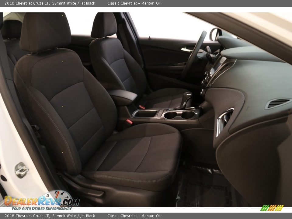 2018 Chevrolet Cruze LT Summit White / Jet Black Photo #22