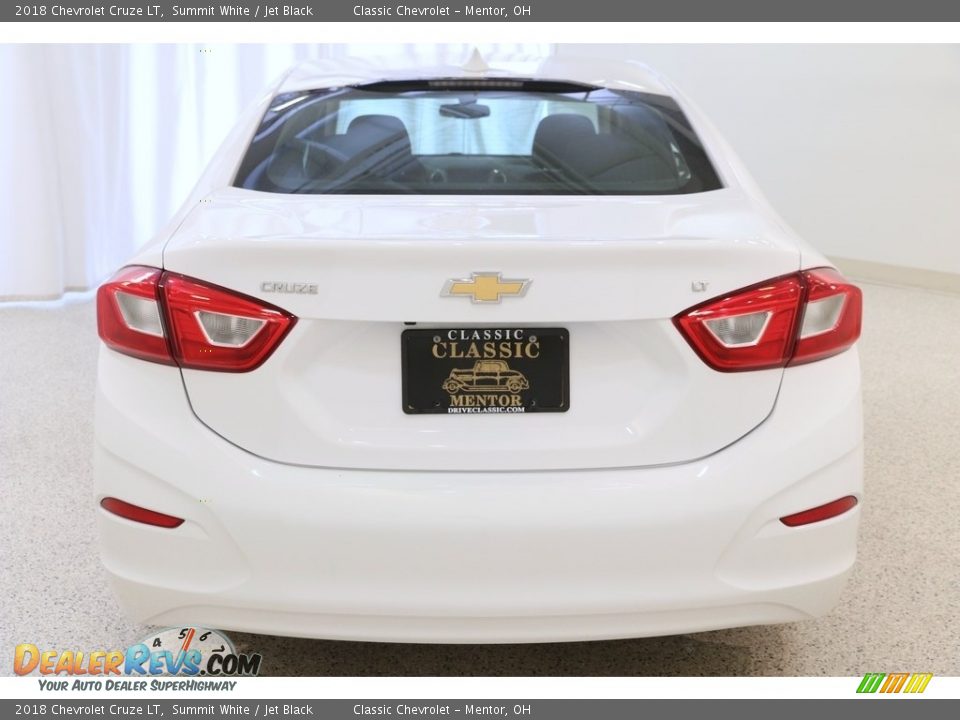 2018 Chevrolet Cruze LT Summit White / Jet Black Photo #25