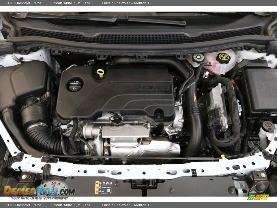 2018 Chevrolet Cruze LT Summit White / Jet Black Photo #26