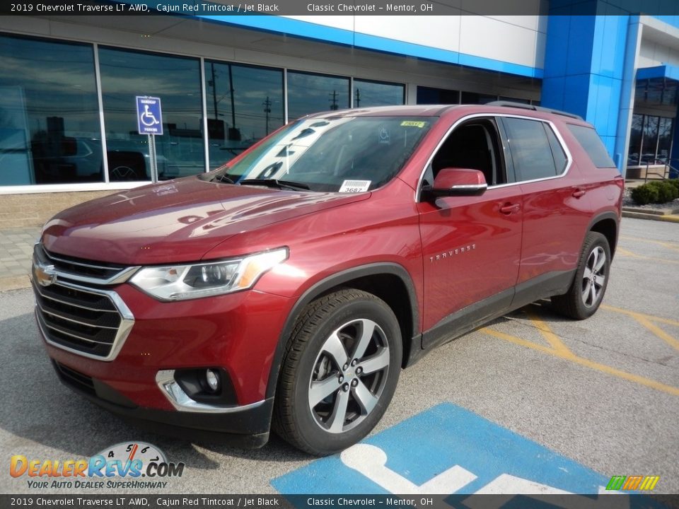 2019 Chevrolet Traverse LT AWD Cajun Red Tintcoat / Jet Black Photo #1