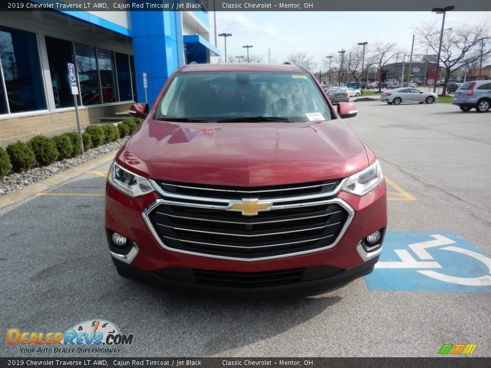 2019 Chevrolet Traverse LT AWD Cajun Red Tintcoat / Jet Black Photo #2