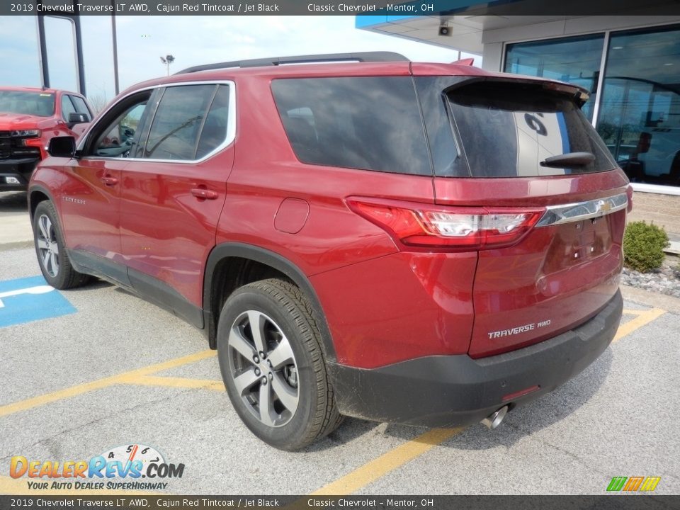 2019 Chevrolet Traverse LT AWD Cajun Red Tintcoat / Jet Black Photo #5