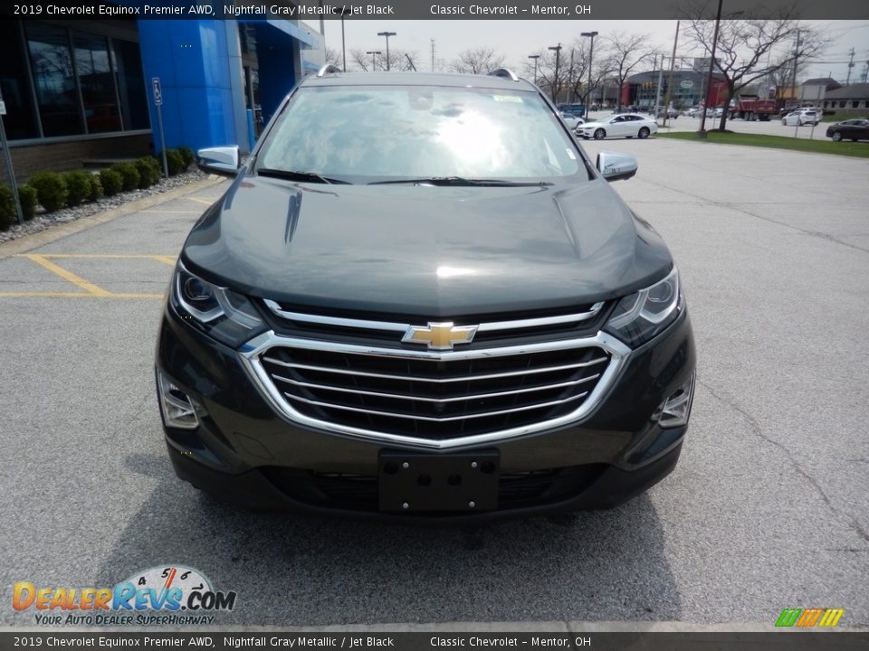 2019 Chevrolet Equinox Premier AWD Nightfall Gray Metallic / Jet Black Photo #2