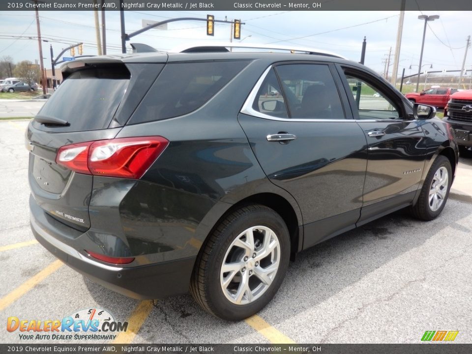 2019 Chevrolet Equinox Premier AWD Nightfall Gray Metallic / Jet Black Photo #4