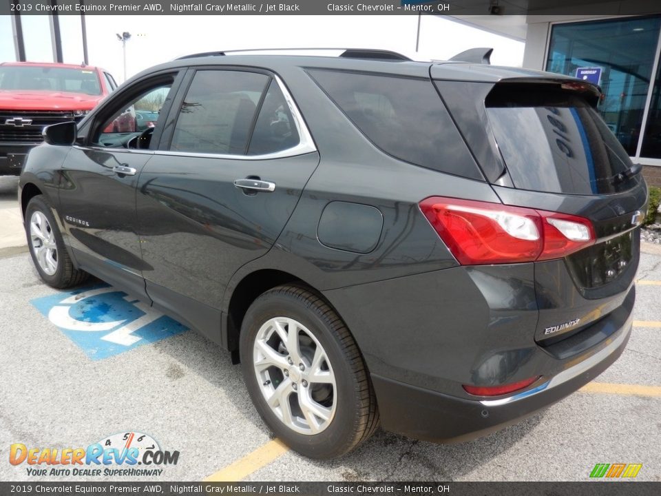 2019 Chevrolet Equinox Premier AWD Nightfall Gray Metallic / Jet Black Photo #5