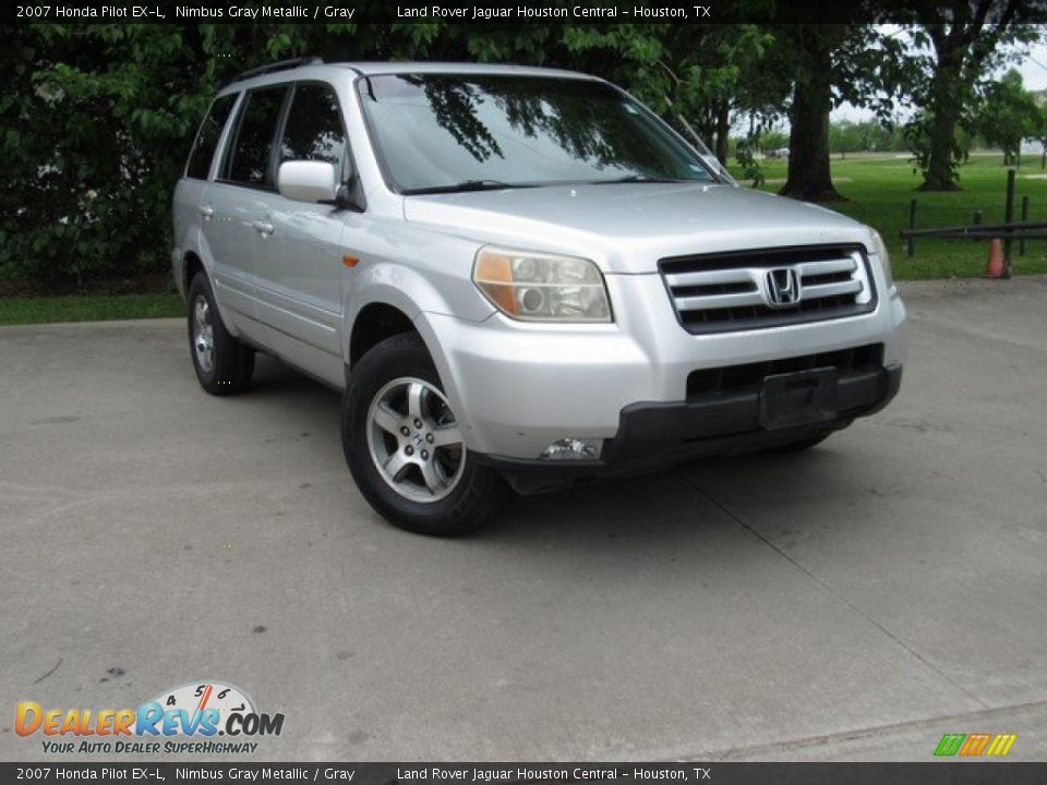 2007 Honda Pilot EX-L Nimbus Gray Metallic / Gray Photo #1