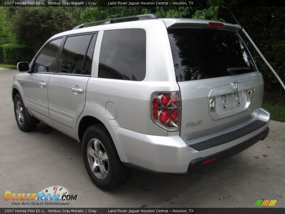 2007 Honda Pilot EX-L Nimbus Gray Metallic / Gray Photo #2