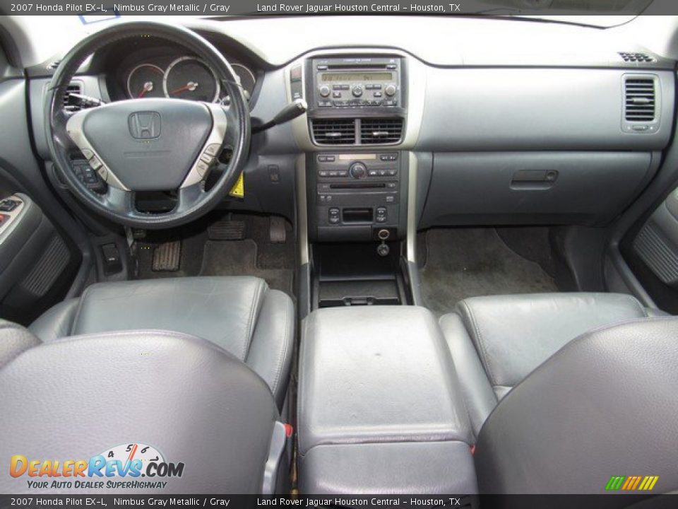 2007 Honda Pilot EX-L Nimbus Gray Metallic / Gray Photo #4