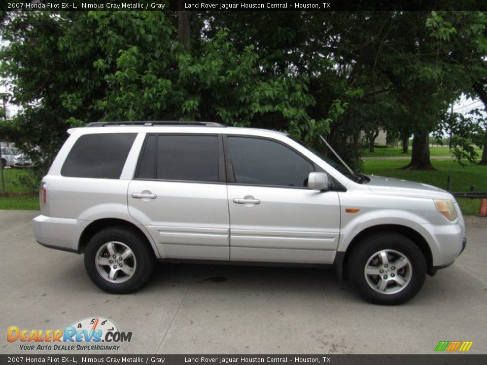 2007 Honda Pilot EX-L Nimbus Gray Metallic / Gray Photo #7