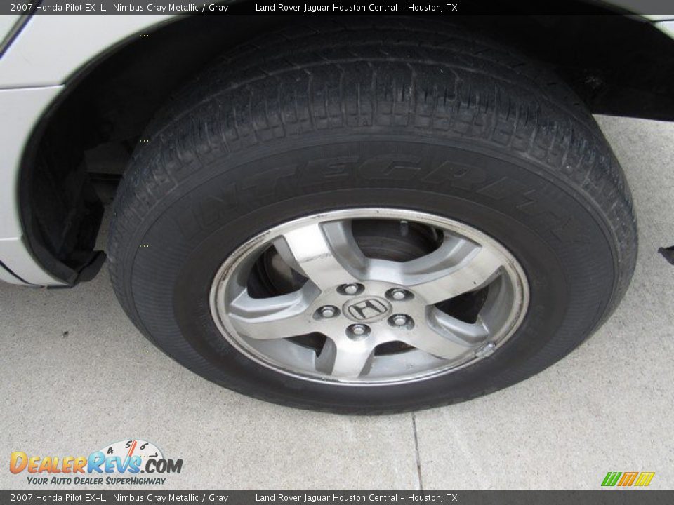 2007 Honda Pilot EX-L Nimbus Gray Metallic / Gray Photo #9