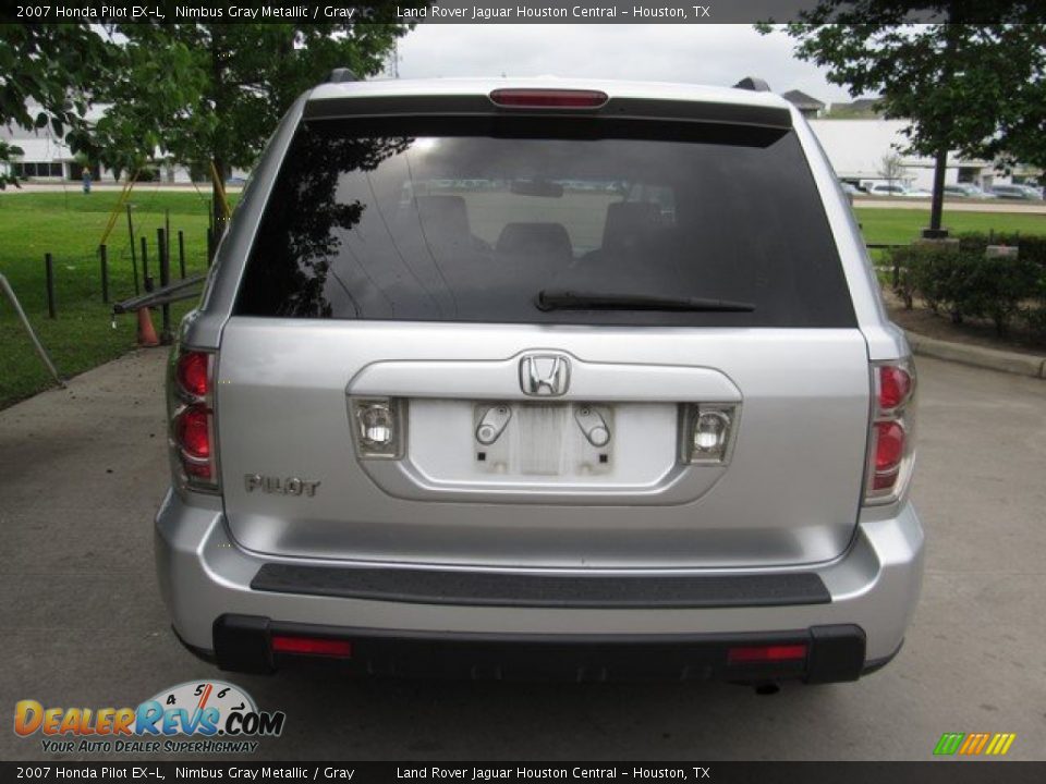 2007 Honda Pilot EX-L Nimbus Gray Metallic / Gray Photo #10