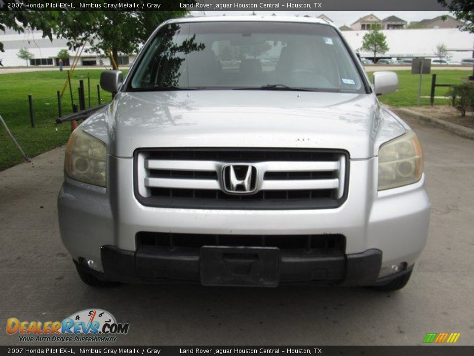 2007 Honda Pilot EX-L Nimbus Gray Metallic / Gray Photo #11