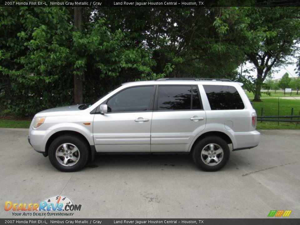 2007 Honda Pilot EX-L Nimbus Gray Metallic / Gray Photo #13