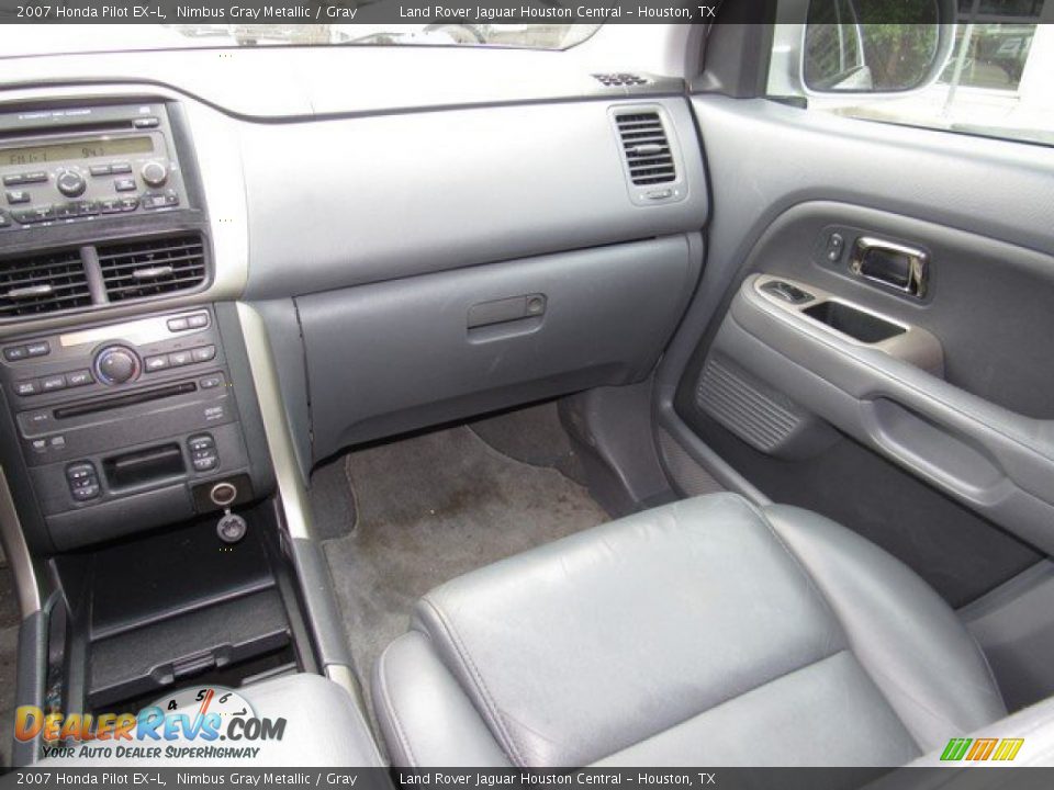 2007 Honda Pilot EX-L Nimbus Gray Metallic / Gray Photo #16