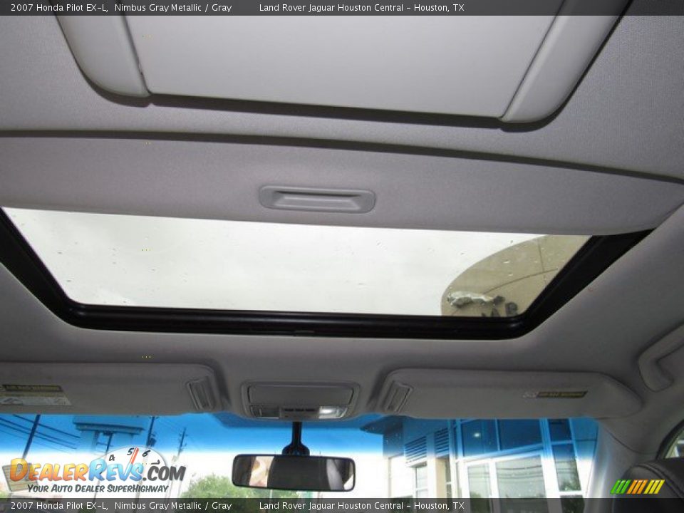 2007 Honda Pilot EX-L Nimbus Gray Metallic / Gray Photo #19