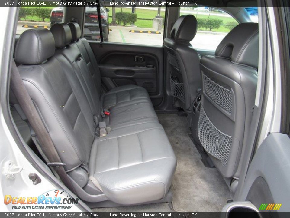 2007 Honda Pilot EX-L Nimbus Gray Metallic / Gray Photo #22