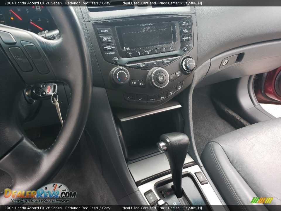 2004 Honda Accord EX V6 Sedan Redondo Red Pearl / Gray Photo #4