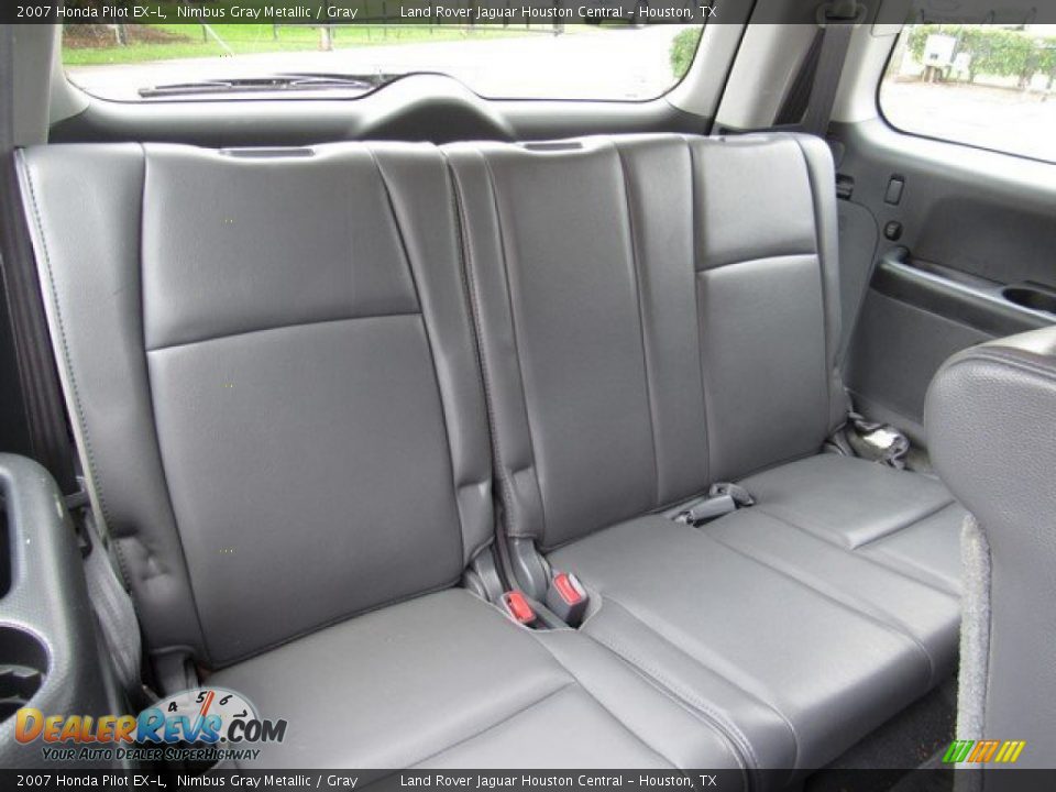 2007 Honda Pilot EX-L Nimbus Gray Metallic / Gray Photo #23