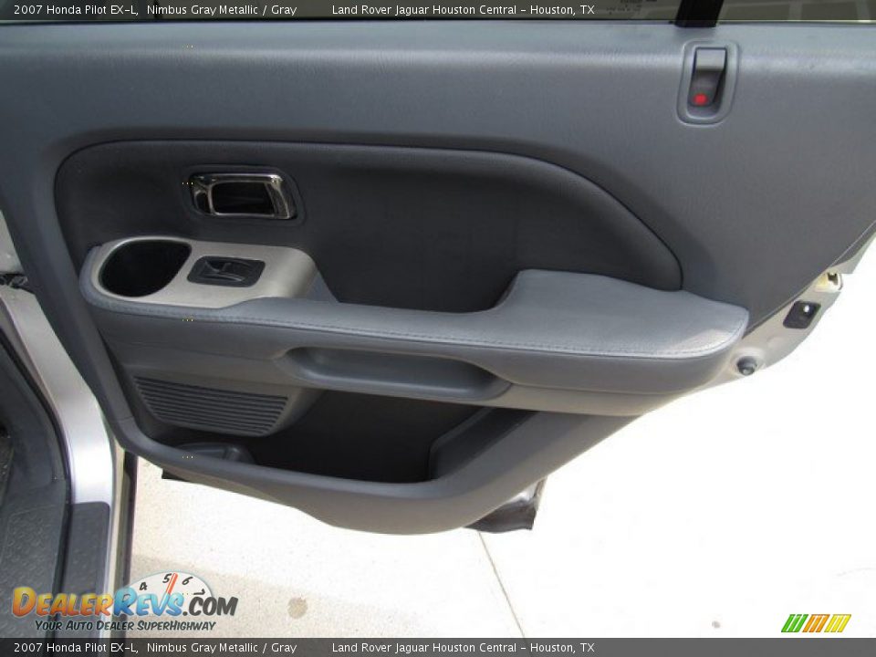 2007 Honda Pilot EX-L Nimbus Gray Metallic / Gray Photo #25