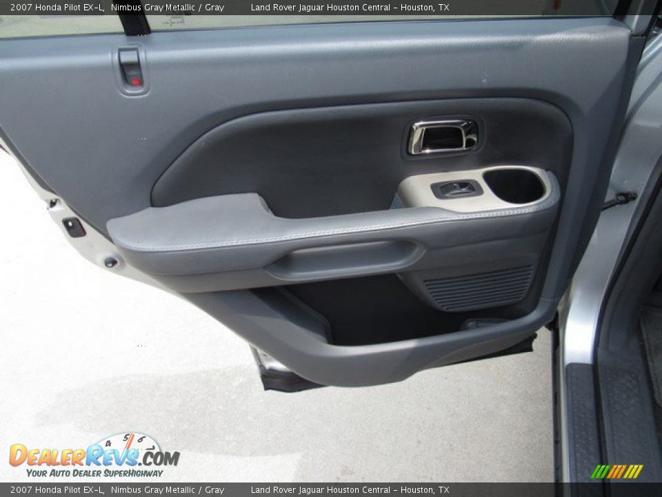 2007 Honda Pilot EX-L Nimbus Gray Metallic / Gray Photo #26