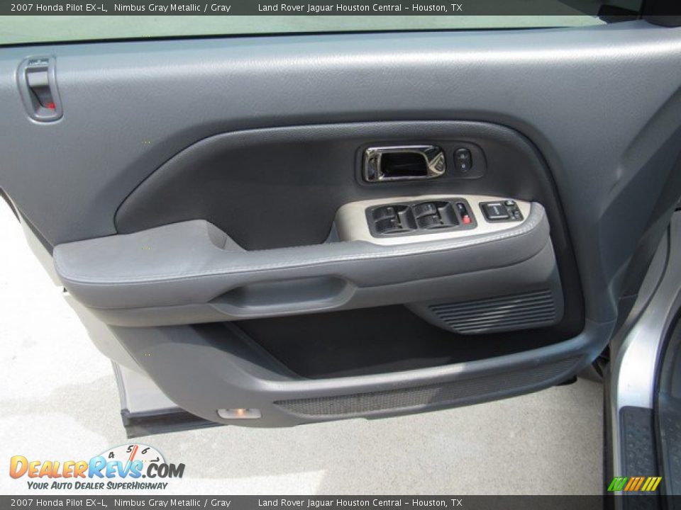 2007 Honda Pilot EX-L Nimbus Gray Metallic / Gray Photo #27