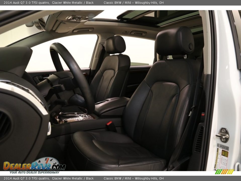 2014 Audi Q7 3.0 TFSI quattro Glacier White Metallic / Black Photo #5