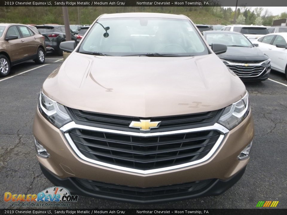 2019 Chevrolet Equinox LS Sandy Ridge Metallic / Medium Ash Gray Photo #8