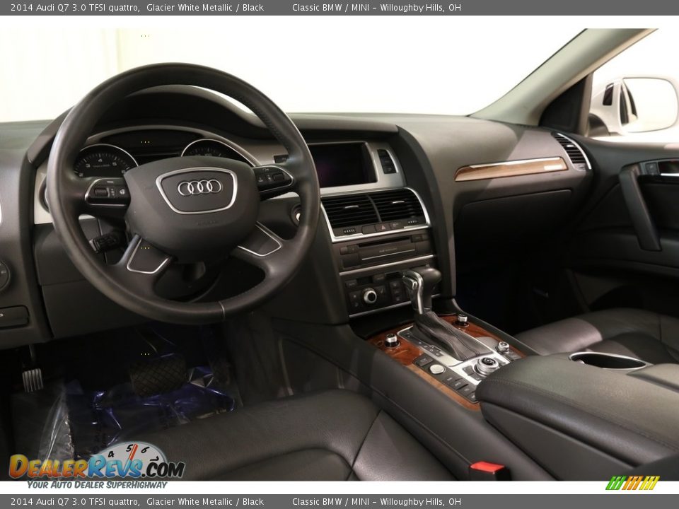 2014 Audi Q7 3.0 TFSI quattro Glacier White Metallic / Black Photo #6