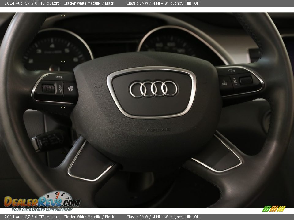 2014 Audi Q7 3.0 TFSI quattro Glacier White Metallic / Black Photo #7