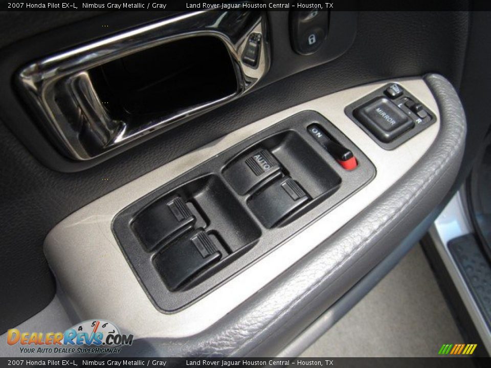 2007 Honda Pilot EX-L Nimbus Gray Metallic / Gray Photo #28