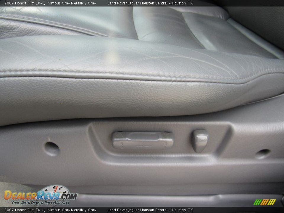 2007 Honda Pilot EX-L Nimbus Gray Metallic / Gray Photo #29