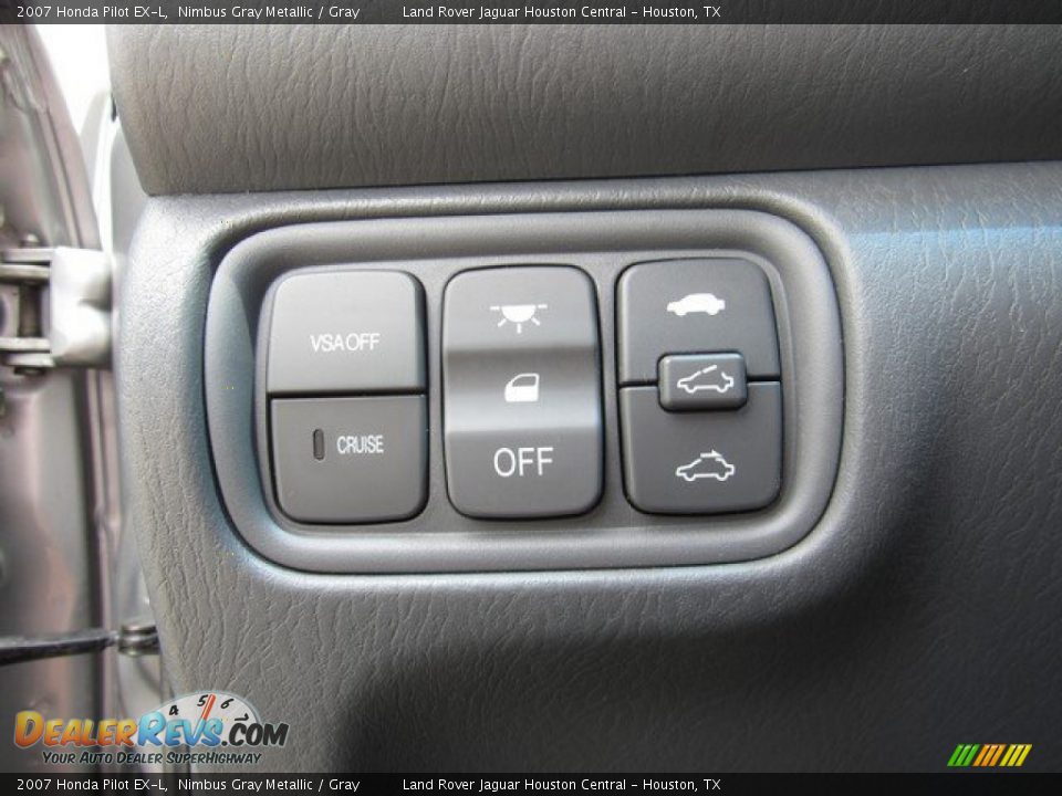 2007 Honda Pilot EX-L Nimbus Gray Metallic / Gray Photo #30