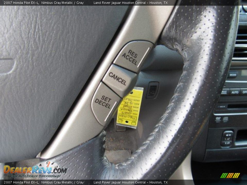 2007 Honda Pilot EX-L Nimbus Gray Metallic / Gray Photo #32