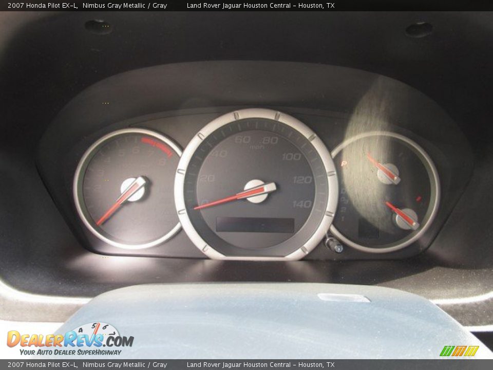 2007 Honda Pilot EX-L Nimbus Gray Metallic / Gray Photo #33