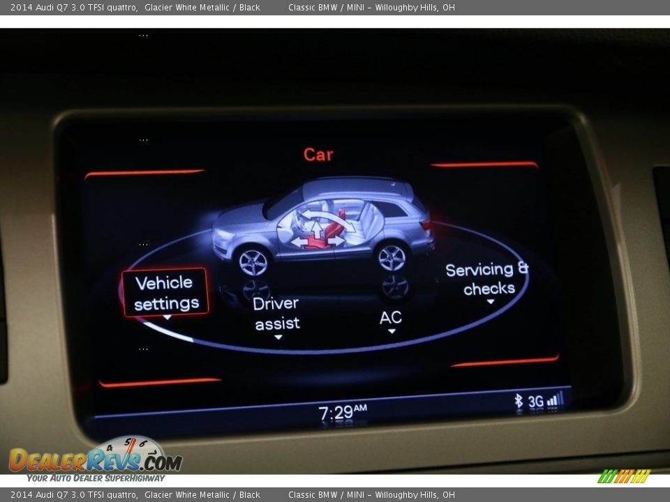 2014 Audi Q7 3.0 TFSI quattro Glacier White Metallic / Black Photo #19